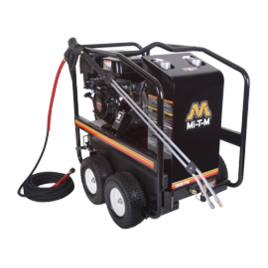 PRESSURE WASHER-HOT GAS PORTABLE