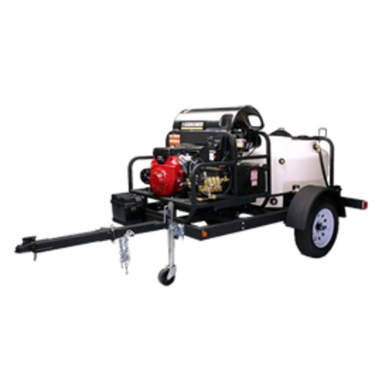 PRESSURE WASHER-HOT TOWABLE