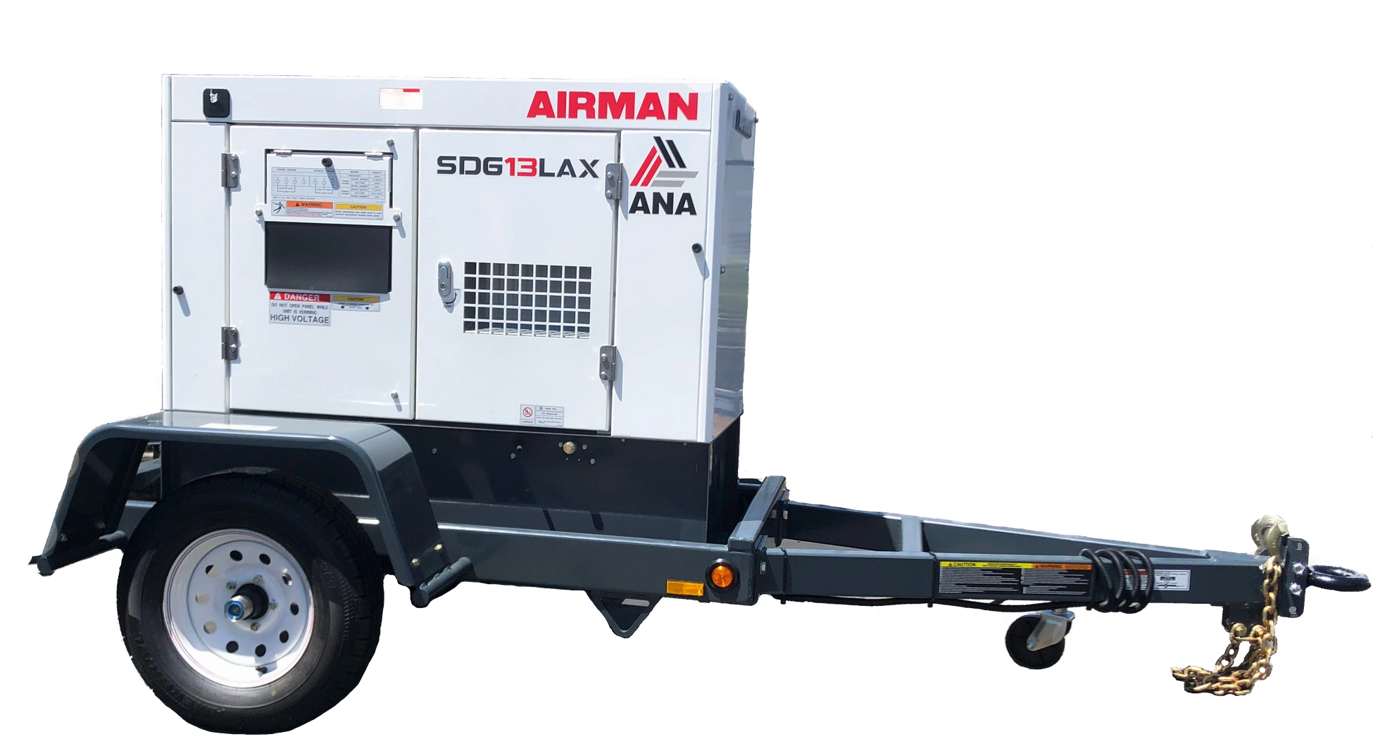 Towable Diesel Generator: 15 kW