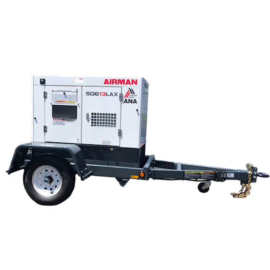 Towable Diesel Generator: 15 kW