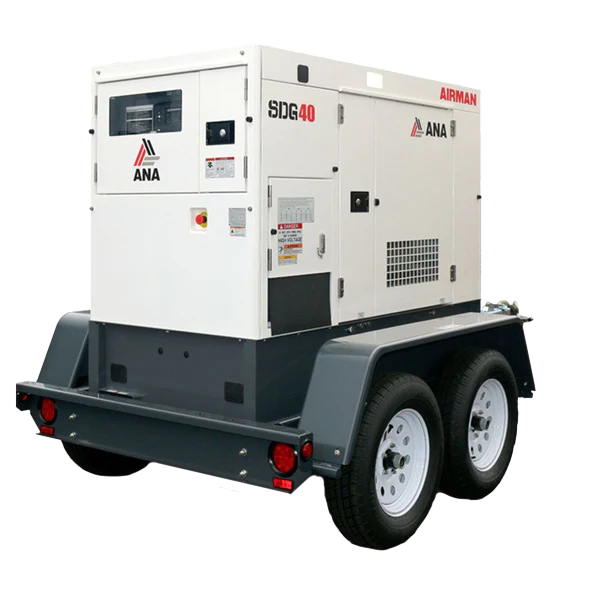 Towable Diesel Generator: 32 kW