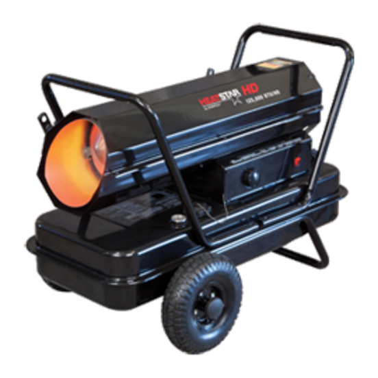 Forced-Air Direct Heater - 125,000-150,000 BTU