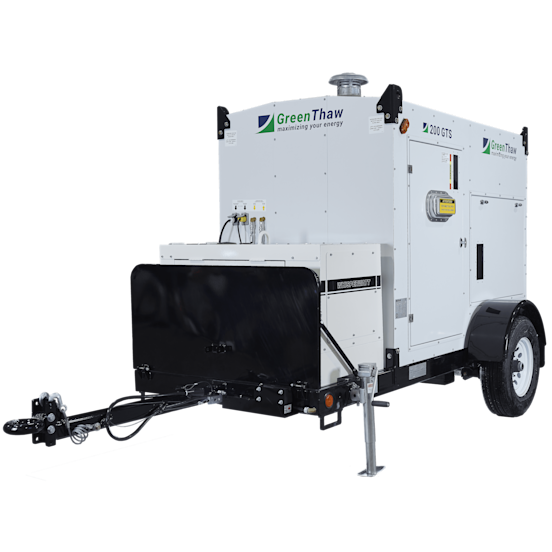 Towable Ground Heater: 1,500-2,500 Sq. Ft.