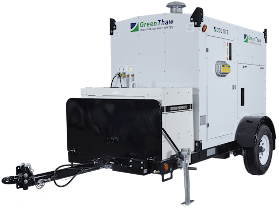 Towable Ground Heater: 1,500-2,500 Sq. Ft.