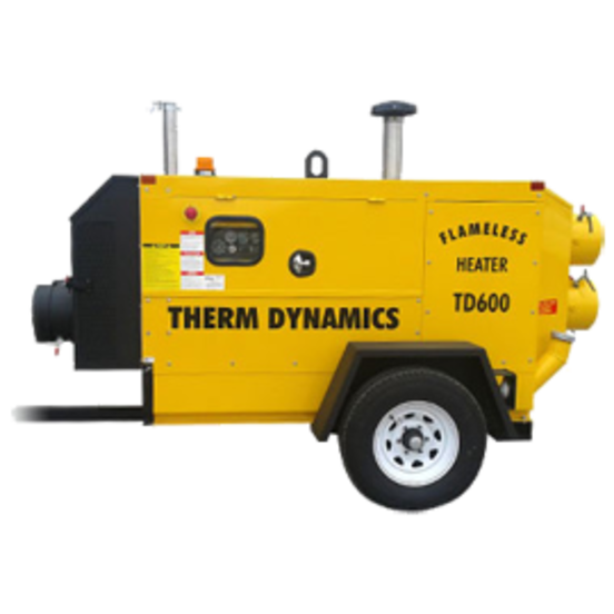 600,000 BTU Towable Flameless Diesel Heater