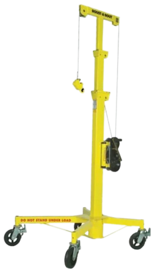 Roust-a-bout Material Lift: 15 ft.
