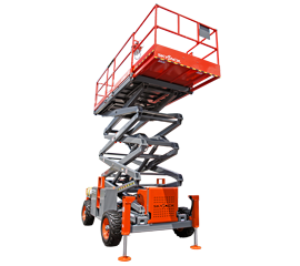 41-43-Foot Rough Terrain Scissor Lift