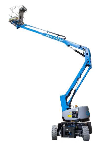 33-Foot 2WD Articulating Electric Boom Lift