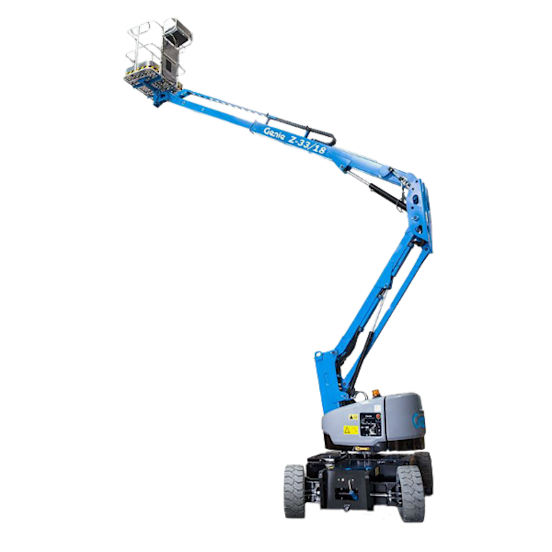 33-Foot 2WD Articulating Electric Boom Lift