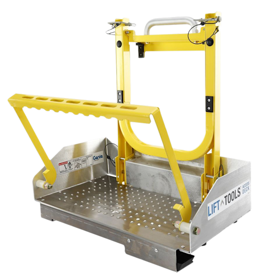 Boom Lift Access Deck Attachment