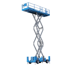 33-Foot Rough Terrain Large Deck Scissor Lift