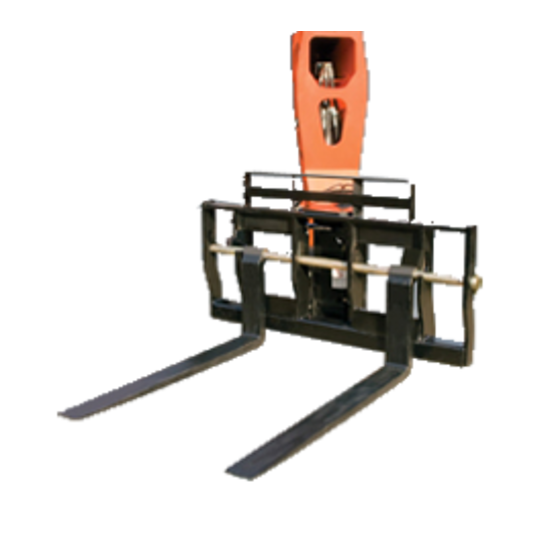 TELEHANDLER-SWING CARRIAGE