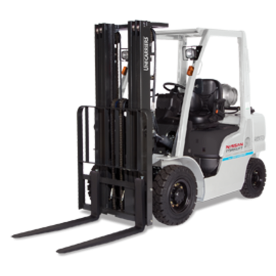 14-Foot Straight Mast Forklift - 5,000 Pounds