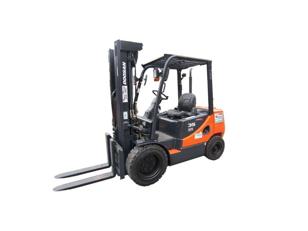 14-Foot Straight Mast Forklift 2WD - 8,000 Pounds