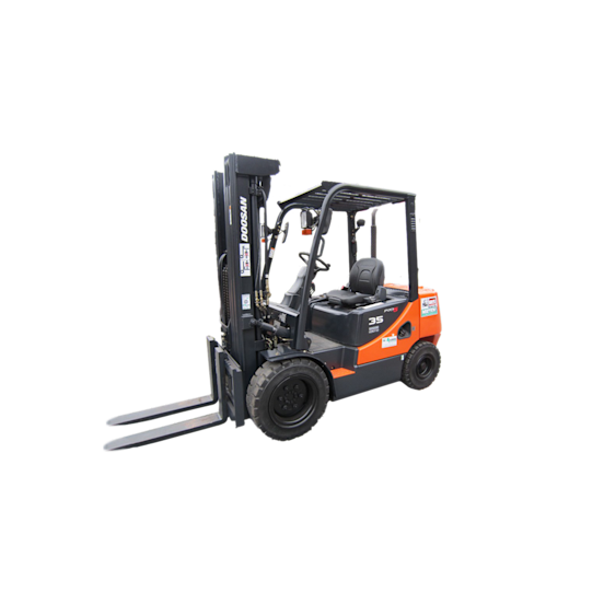 14-Foot Straight Mast Forklift 2WD - 8,000 Pounds