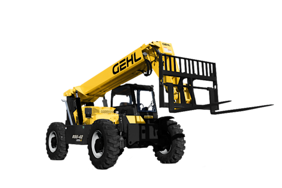 42-Foot 4WD Cabbed Telehandler - 6,000 Pounds