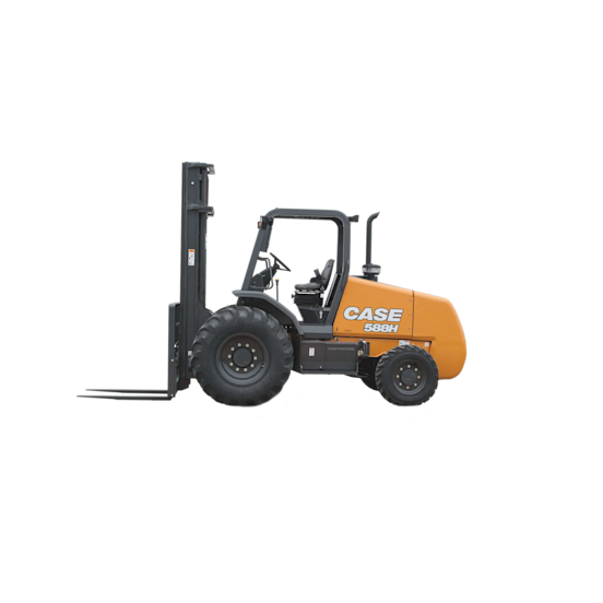 22-Foot Straight Mast Forklift 4WD - 8,000 Pounds
