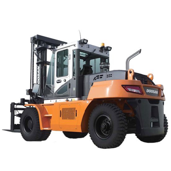 11-15-Foot Straight Mast Forklift - 36,000 Pounds