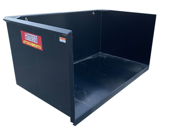 Telehandler Open-Faced Dumping Hopper: 5 yd.
