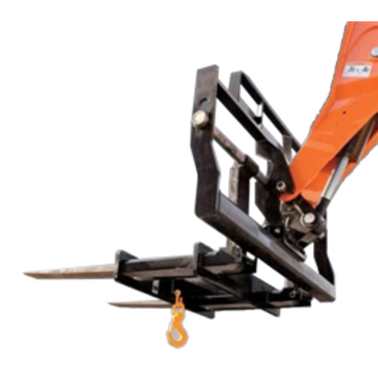 TELEHANDLER-12K LIFT HOOK JLG/FORK MOUNT