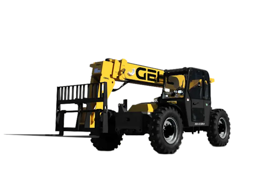 42-Foot 4WD Cabbed Telehandler - 8,000 Pounds