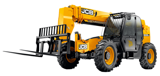 9k 4WD Cabbed Telehandler: 42 ft.