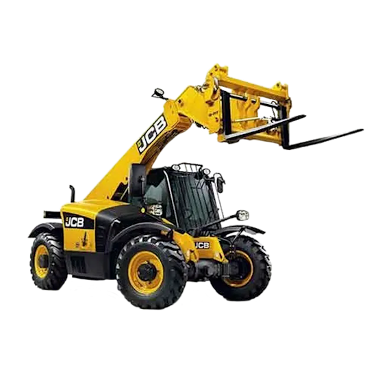 66-Foot 4WD Cabbed Telehandler - 8,000 Pounds