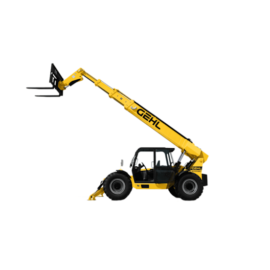 54-Foot 4WD Cabbed Telehandler - 10,000 Pounds