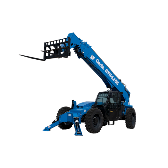 55-Foot 4WD Cabbed Telehandler - 12,000 Pounds