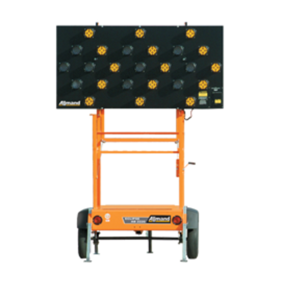 BARRICADE-ARROW BOARD TOWABLE SOLAR