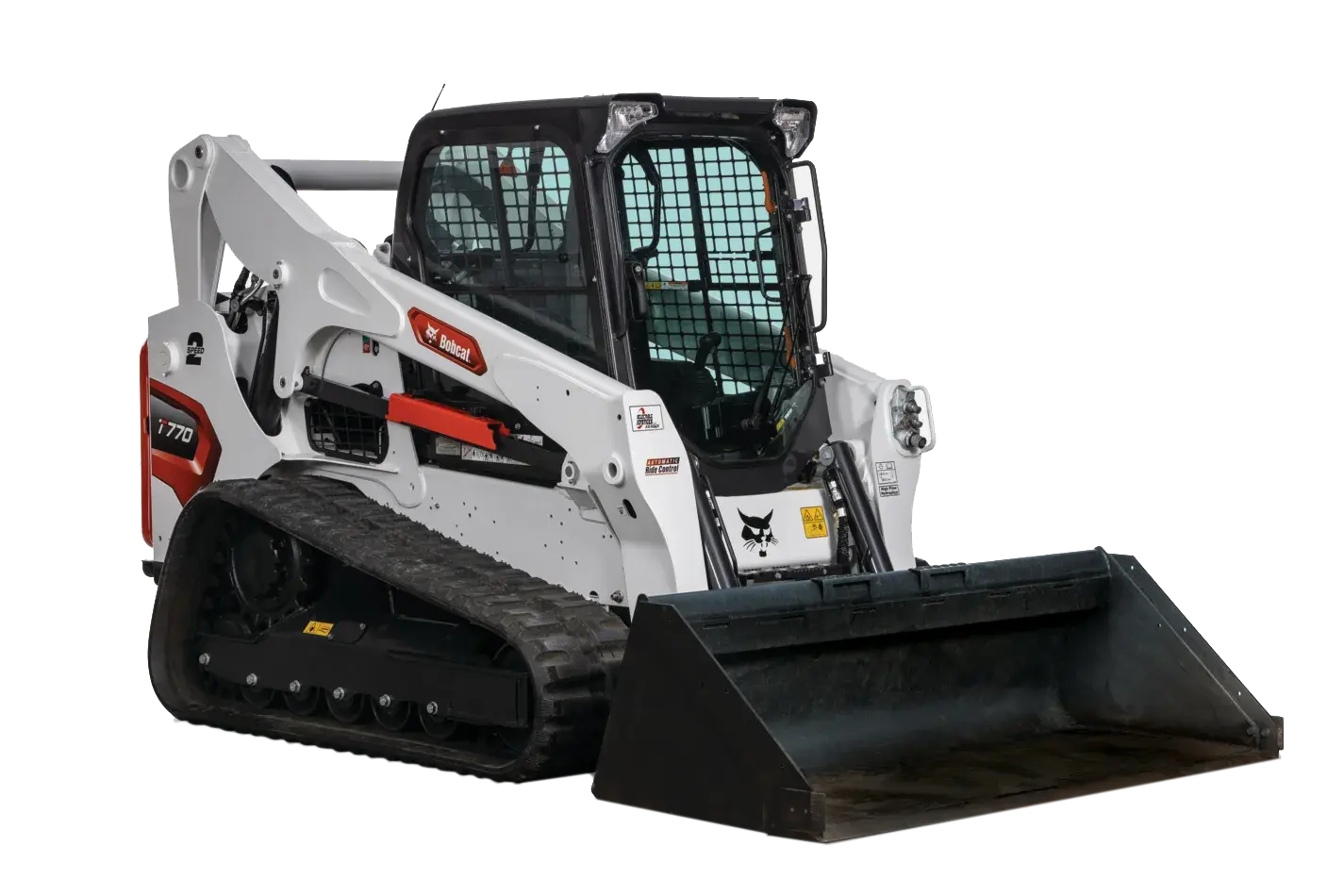 2,400-3,400 Pound High Flow Tracked Skid Steer - ROPS