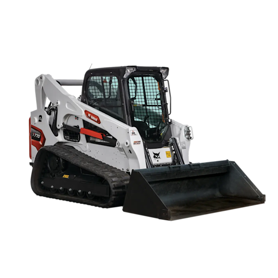 2,400-3,400 Pound High Flow Tracked Skid Steer - ROPS