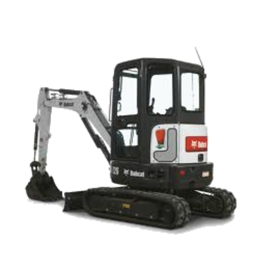 6,000 Pound Mini Excavator With Cab