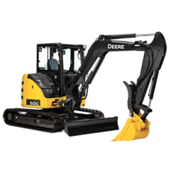 10,500 Pound Mini Excavator With Cab