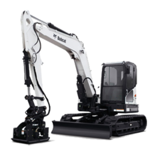 18,000 Pound Mini Excavator With Cab