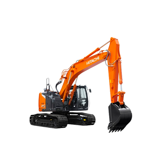 Excavator with Rubber Pad Track: 50,0000 lb.