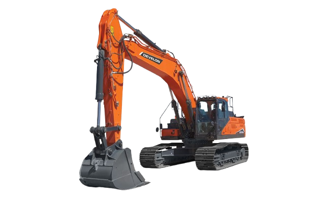 Heavy-Duty Cabbed, Crawler Excavator: 75-82,000 lb.