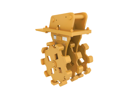 Excavator Trench Wheel: 24 in.