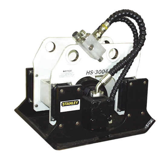 Hydraulic Plate Compactor: 19 in.