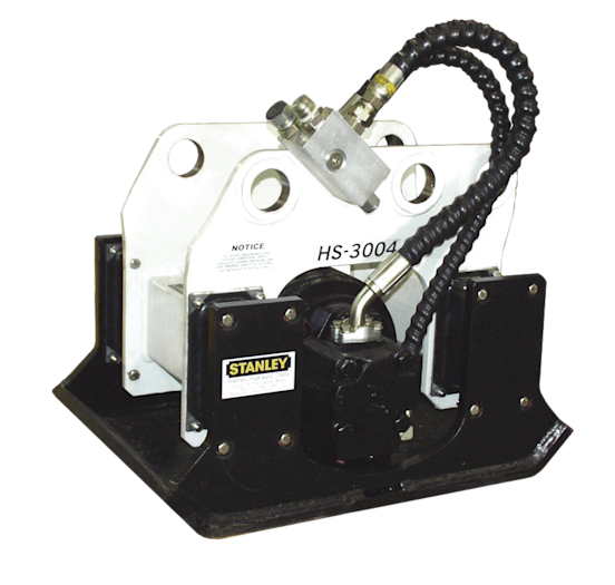 Hydraulic Plate Compactor: 19 in.
