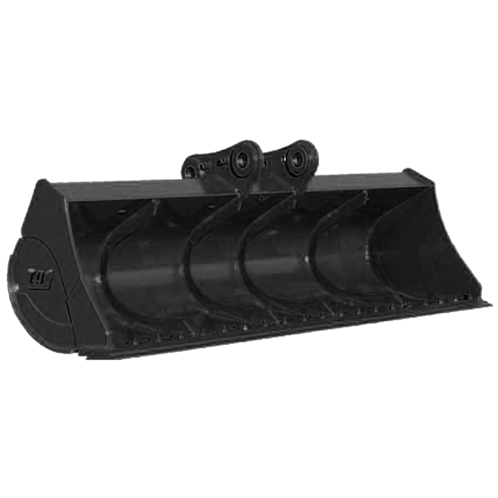 Excavator Pin-On Muck Bucket: 60 in.