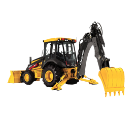 20-Foot 4WD Extendahoe 4-In-1 Backhoe