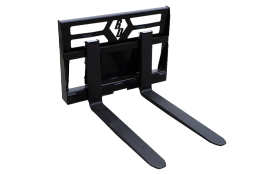 Platform Skid Steer Fork Attachment