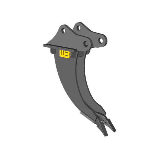 Backhoe Cribbing Bucket: 8 in.