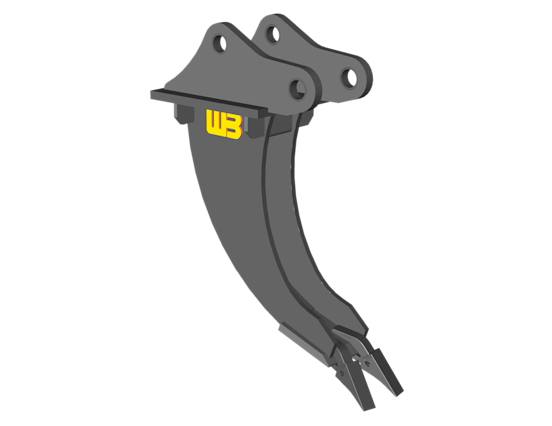 Backhoe Cribbing Bucket: 8 in.