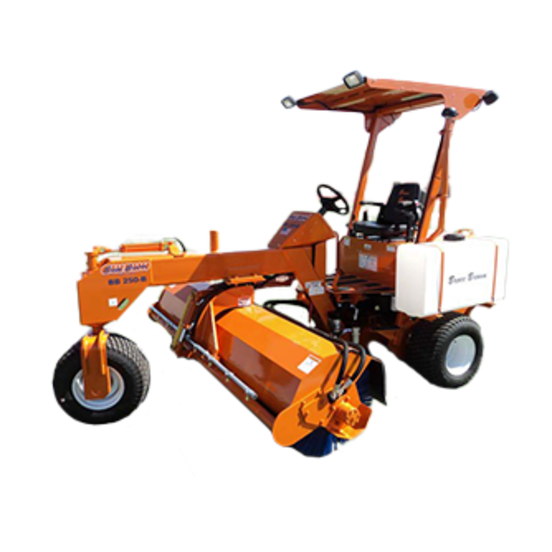 3-Wheel Artificial Turf Sweeper