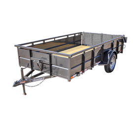 8-Foot Single-Axle Utility Trailer