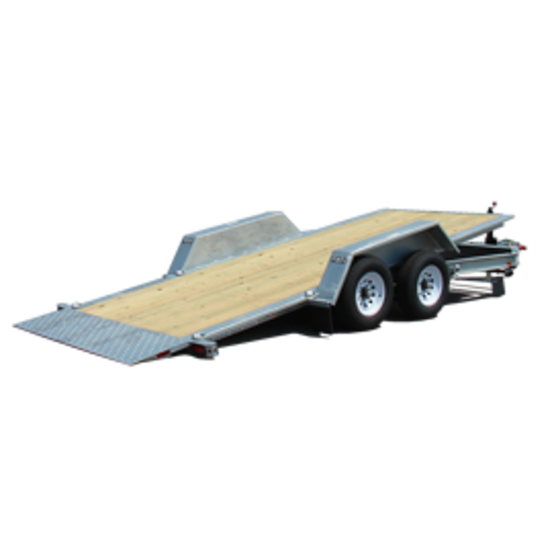 Dual-Axle Flatbed Trailer