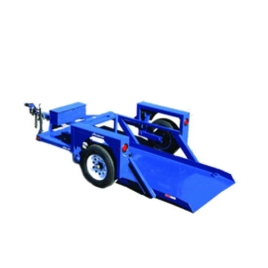 Single-Axle Drop Deck Trailer