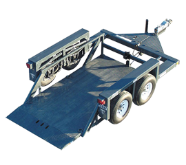 Dual-Axle Drop Deck Trailer